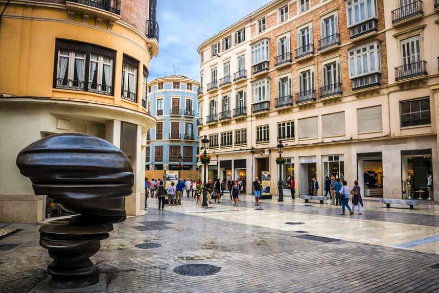 Calle Larioss Malaga Espana1